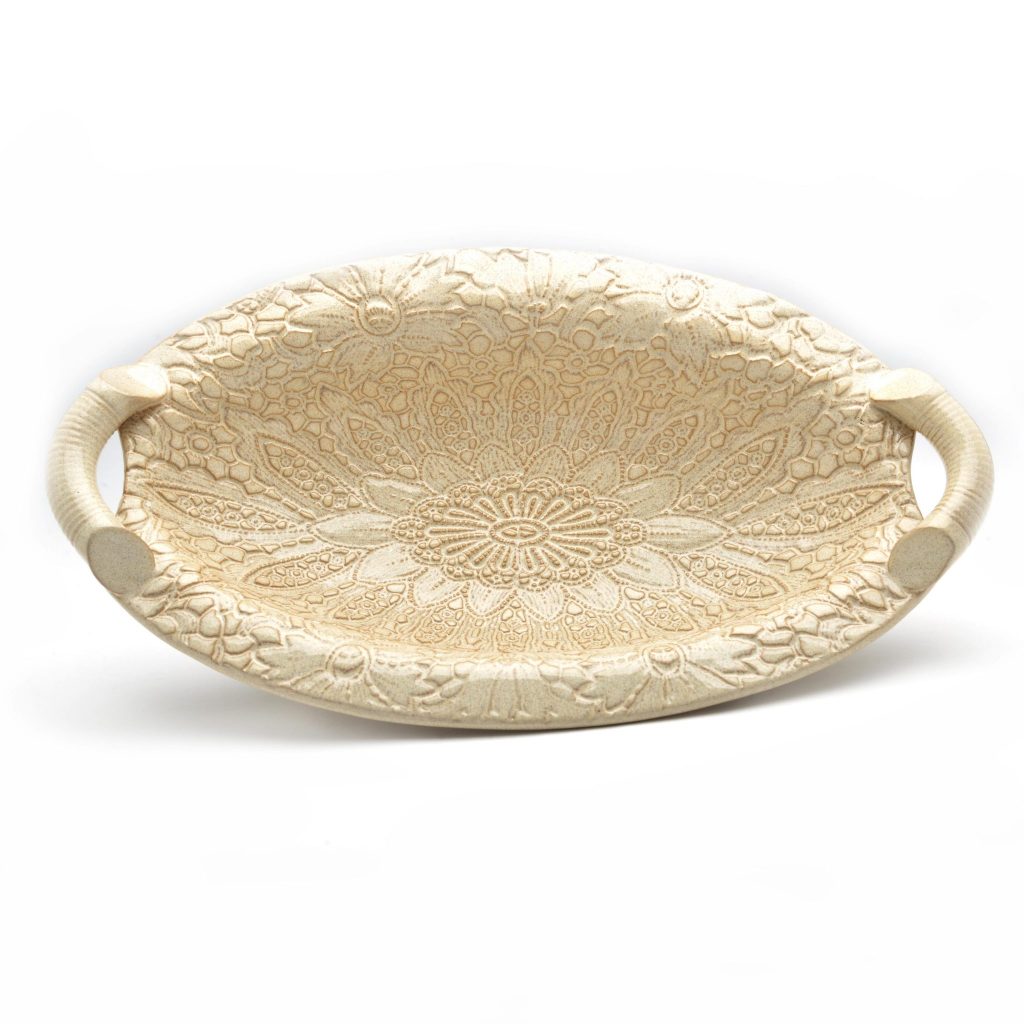 Small Ceramic Oval Tray Southern Highland Craft Guild