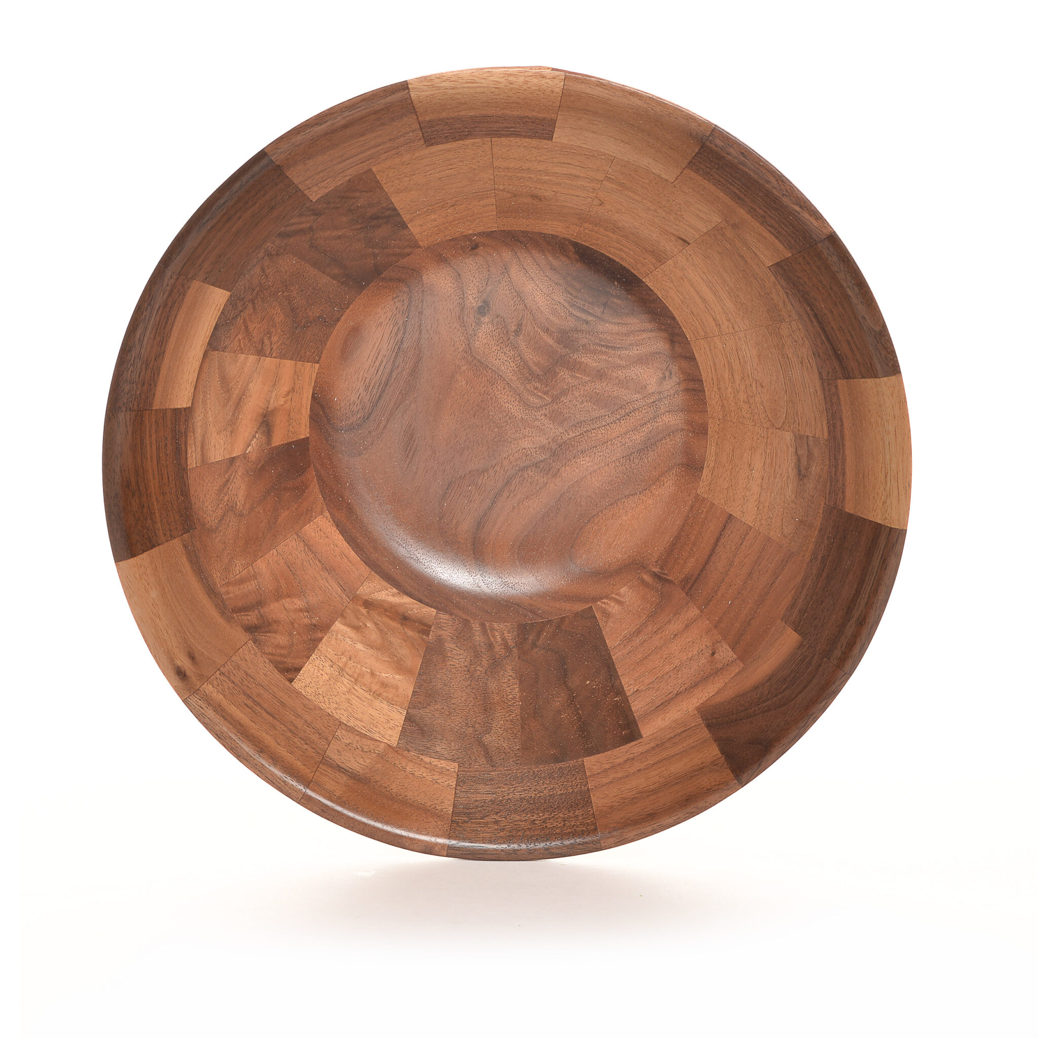 Segmented Black Walnut Bowl 1015 Southern Highland Craft Guild