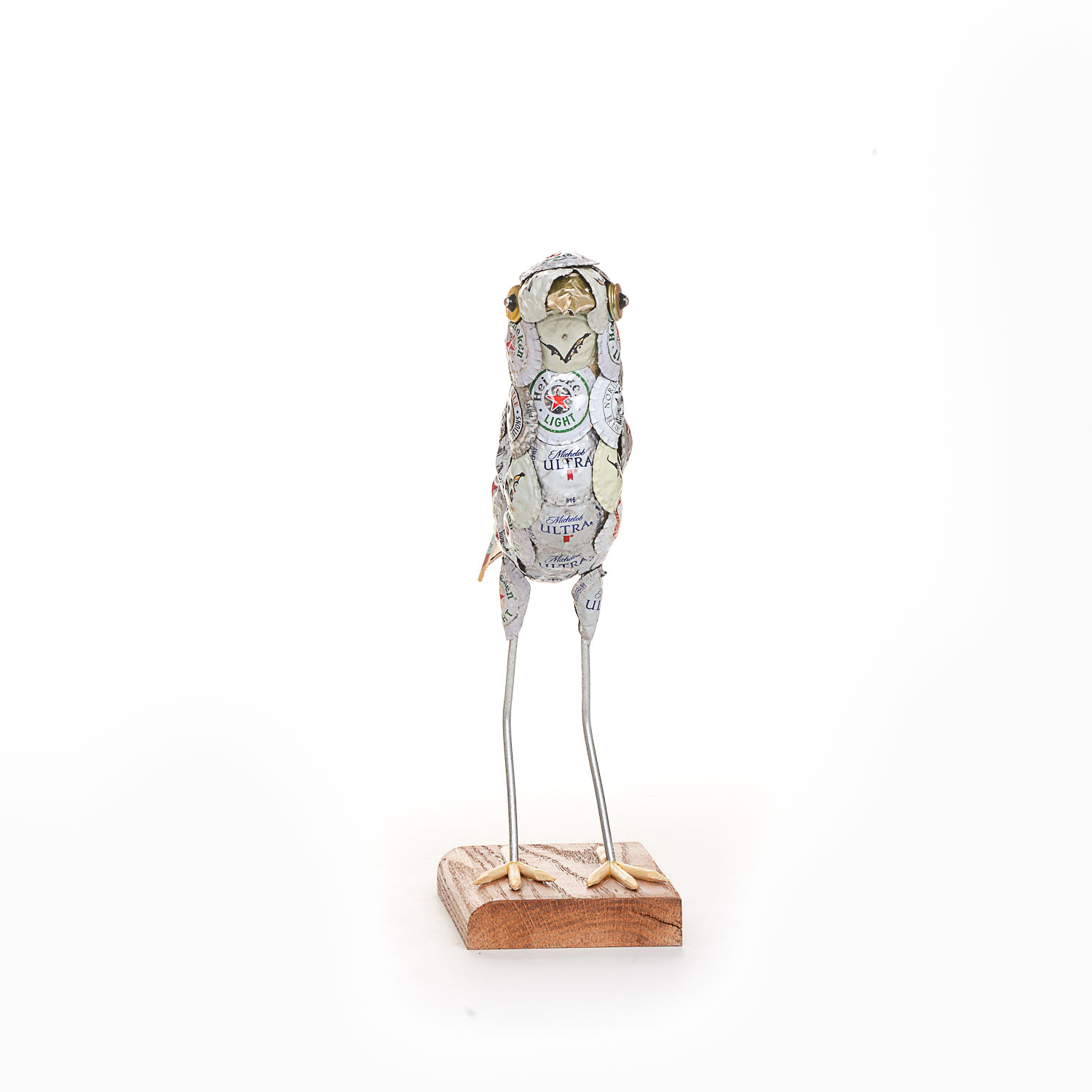 Bottle Cap Bird Sculpture - Image 2