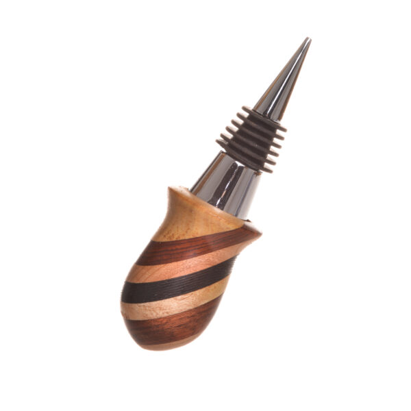 Turned Wine Bottle Stopper - Image 9