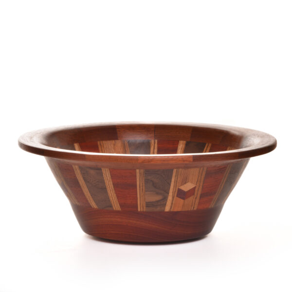 Segmented Wood Bowl #5003 - Image 2