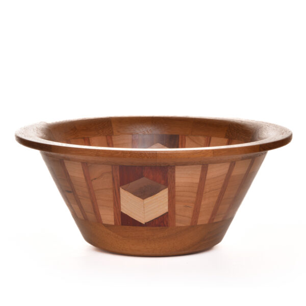 Segmented Wood Bowl #4040 - Image 2