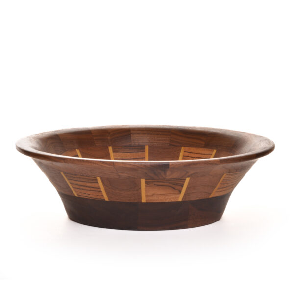 Segmented Wood Bowl #5009 - Image 2