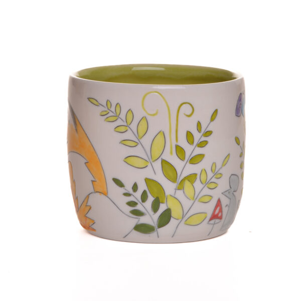 Small Fox and Ferns Mug - Image 2