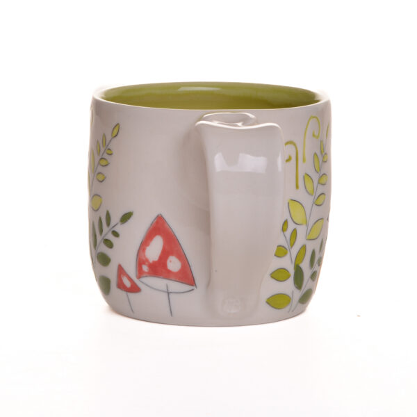 Small Fox and Ferns Mug - Image 4