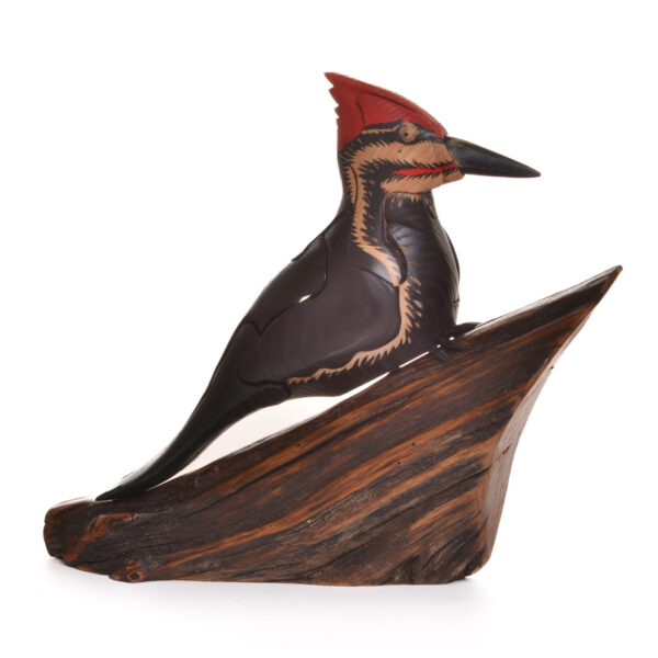 Pileated Woodpecker with Bugs Wooden Puzzle - Image 3