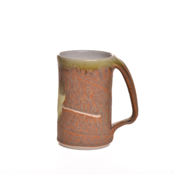 Wood Ash Mug with Leaf - Image 12