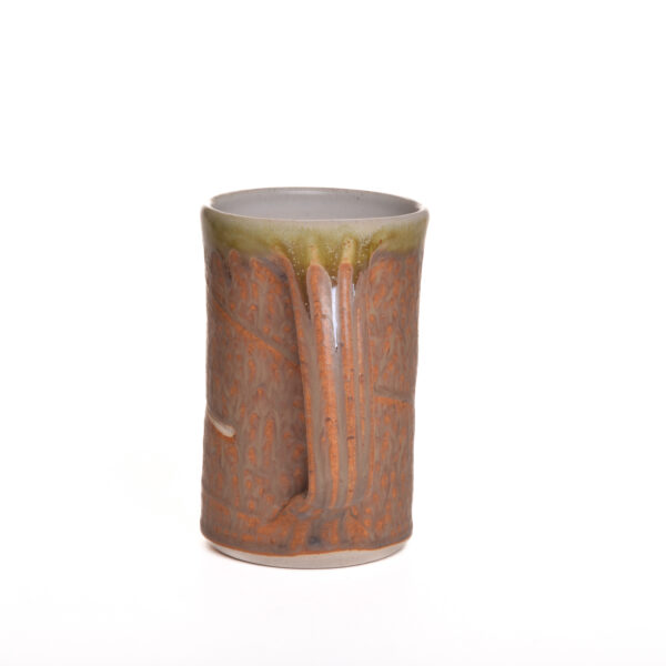 Wood Ash Mug with Leaf - Image 11
