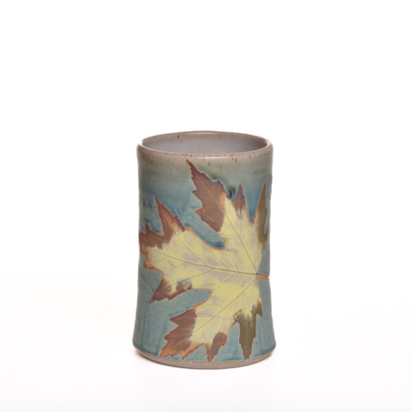 Wood Ash Mug with Leaf - Image 9