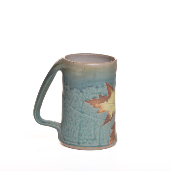 Wood Ash Mug with Leaf - Image 6