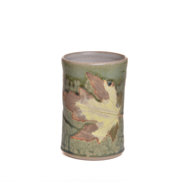 Wood Ash Mug with Leaf - Image 5