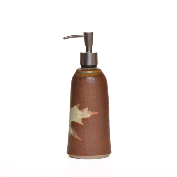 Ceramic Leaf Lotion/Soap Dispenser - Image 9