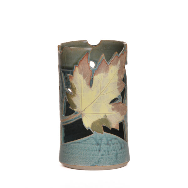 Ceramic Leaf Lantern - Image 5
