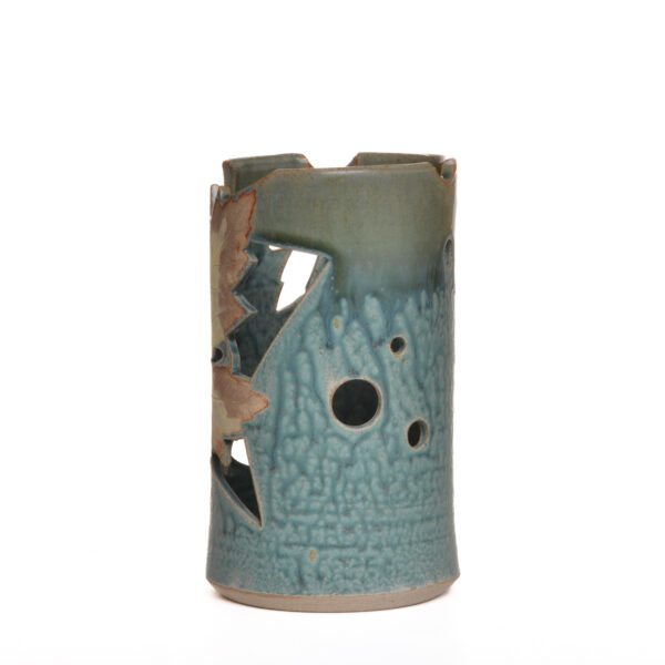 Ceramic Leaf Lantern - Image 8