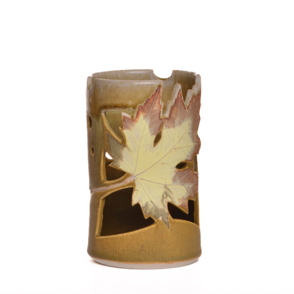 Ceramic Leaf Lantern - Image 13