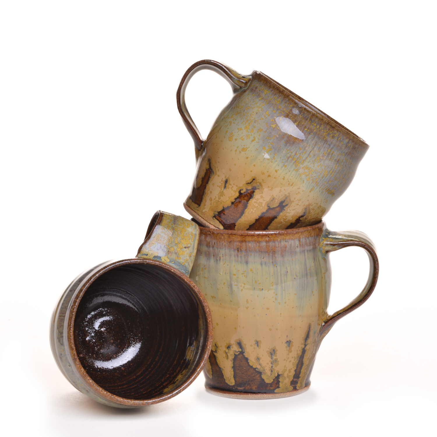Brown Drippy Mug - Image 3