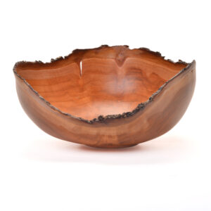 Be My Valentine by guild members Bill and Tina Collison. An Organic Edge will be on display in the focus gallery upstairs at the Folk Art Center from July 19–October 5, 2025.