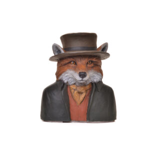 Rusty the Sly Fox by guild member Cindy Billingsley. An Organic Edge will be on display in the focus gallery upstairs at the Folk Art Center from July 19–October 5, 2025.