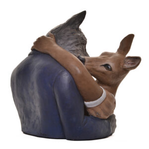 Want to Dance My Deer by guild member Cindy Billingsley. An Organic Edge will be on display in the focus gallery upstairs at the Folk Art Center from July 19–October 5, 2025.