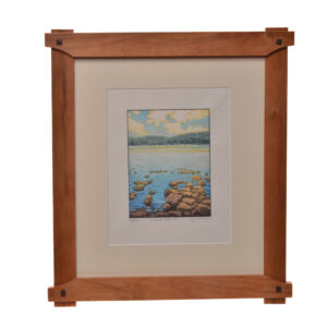 Sunfish Pond, NJ by guild member John Amoss. An Organic Edge will be on display in the focus gallery upstairs at the Folk Art Center from July 19–October 5, 2025.