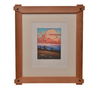 Cole Mt., VA by guild member John Amoss. An Organic Edge will be on display in the focus gallery upstairs at the Folk Art Center from July 19–October 5, 2025.