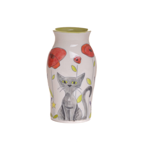 Small Cat Vase - Image 2