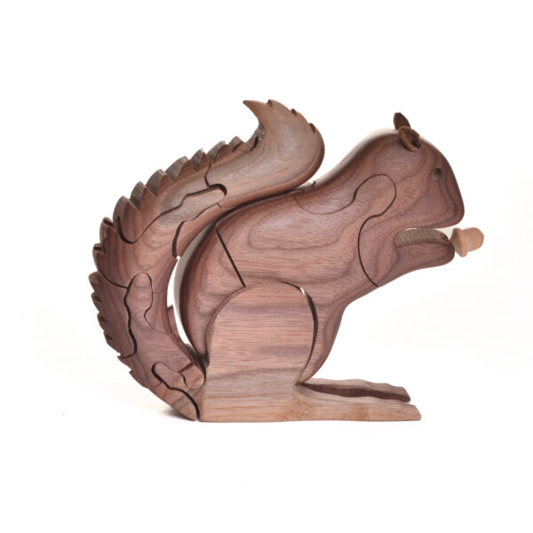 Wooden Squirrel Puzzle - Image 3