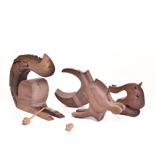 Wooden Squirrel Puzzle - Image 5