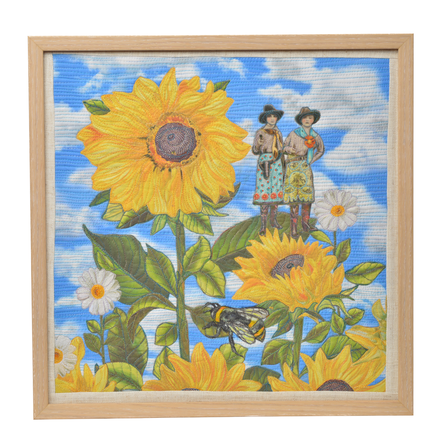 The Sunflowers & Cowgirls Diptych: Cowgirl Justice, Sunflower Justice - Image 2