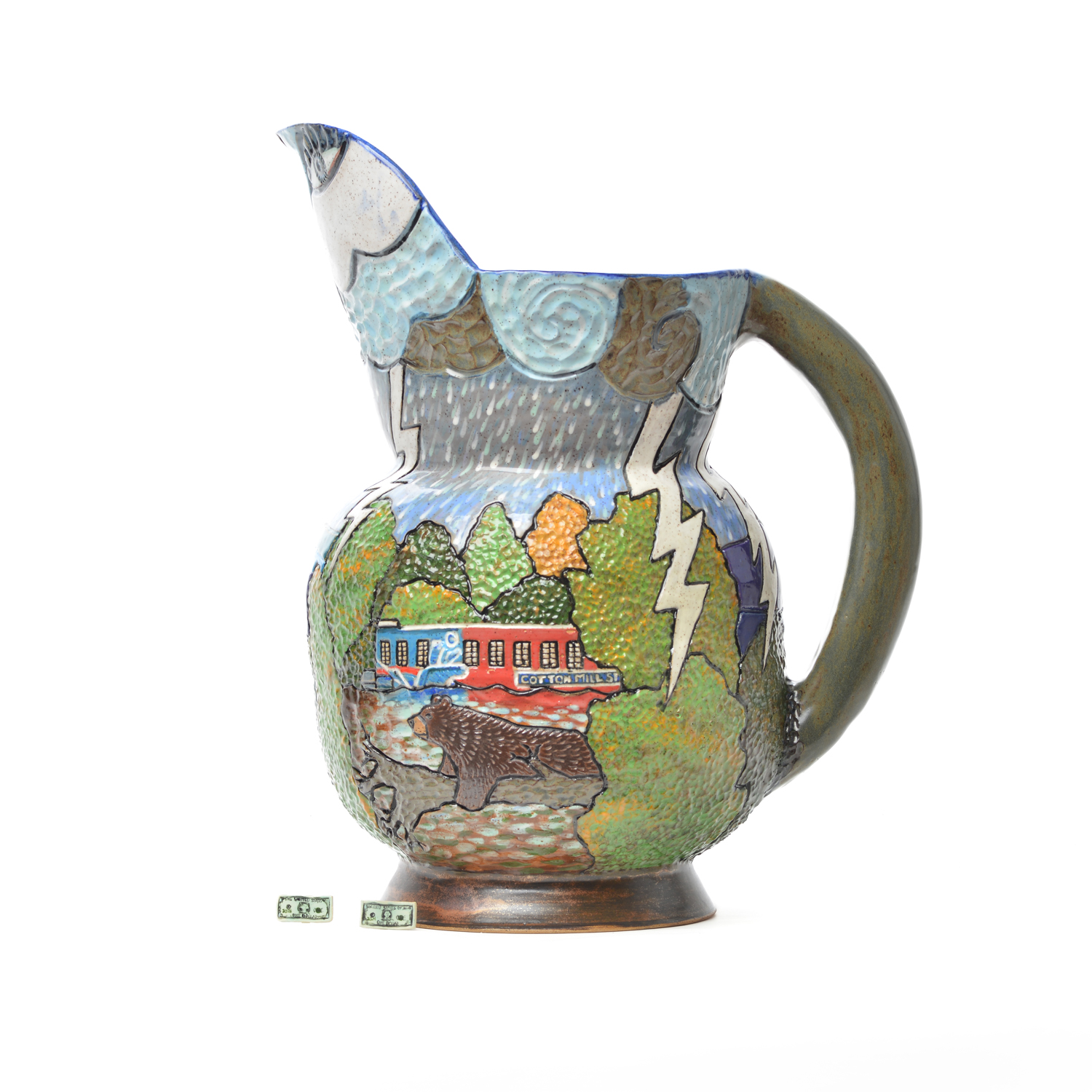 The Big Pitcher and Two Little Dollars