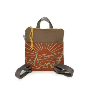 Waxed Canvas Mini Backpack - Roan