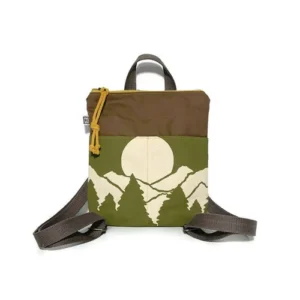 Waxed Canvas Mini Backpack - Vista