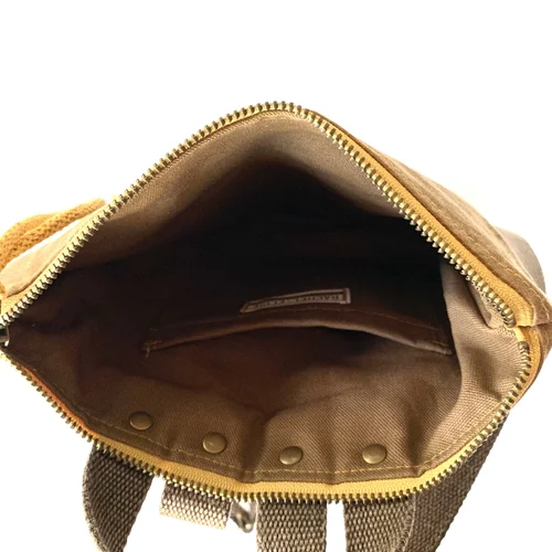 Waxed Canvas Mini Backpack - Vista - Image 2