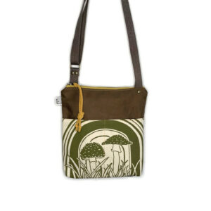 Waxed Canvas "Weekdayer" Bag - Mushroom