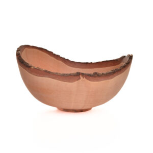 Turned natural edge Maple Burl bowl #21191 by Warren Carpenter.