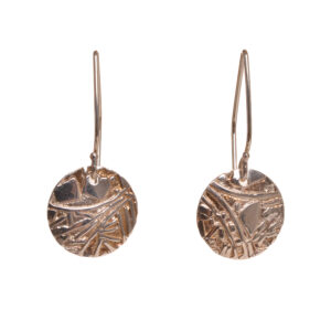 Sterling silver Abstract Puff earrings by Bob and Lucy Gibson.