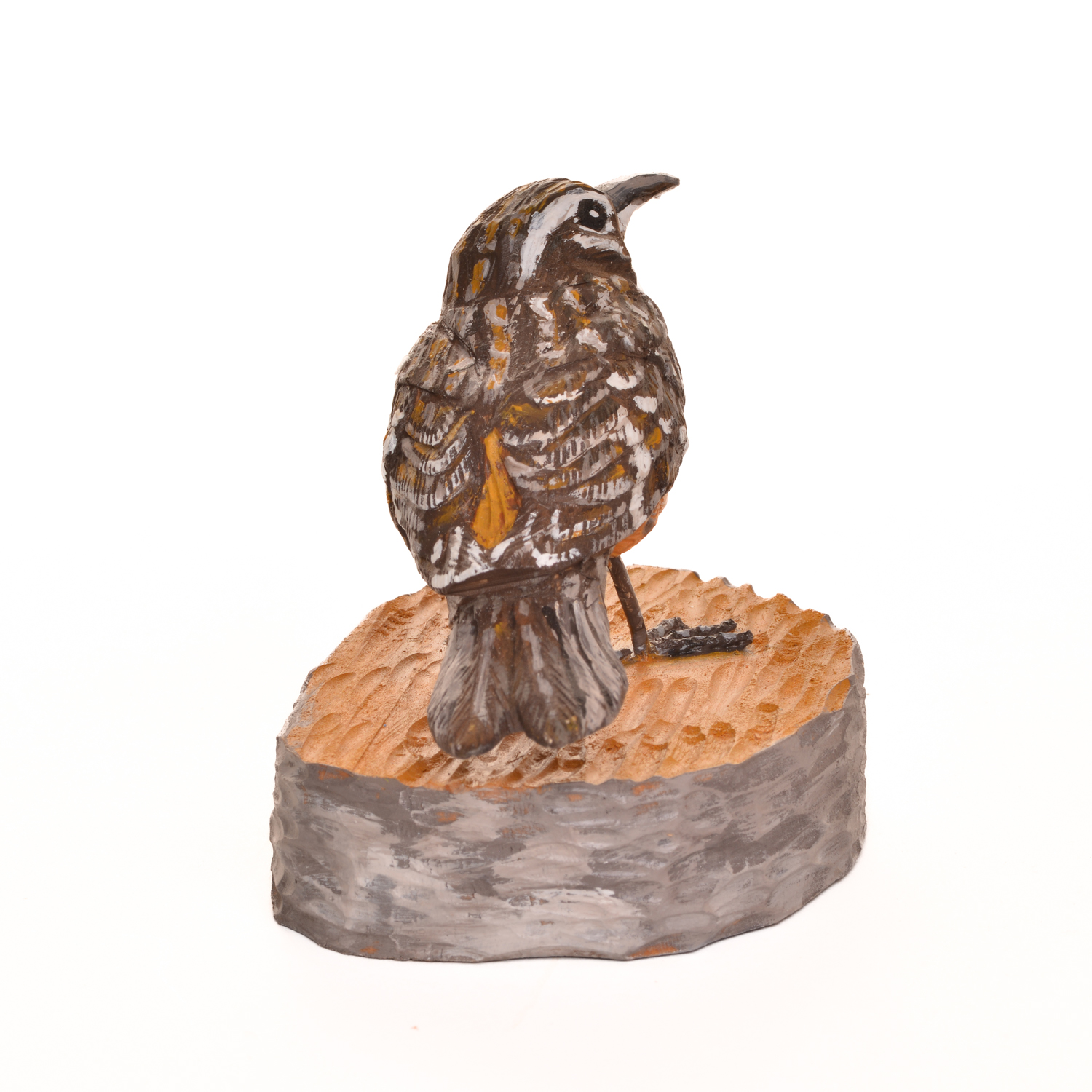 Carved and Painted "Brown Creeper" - Image 4