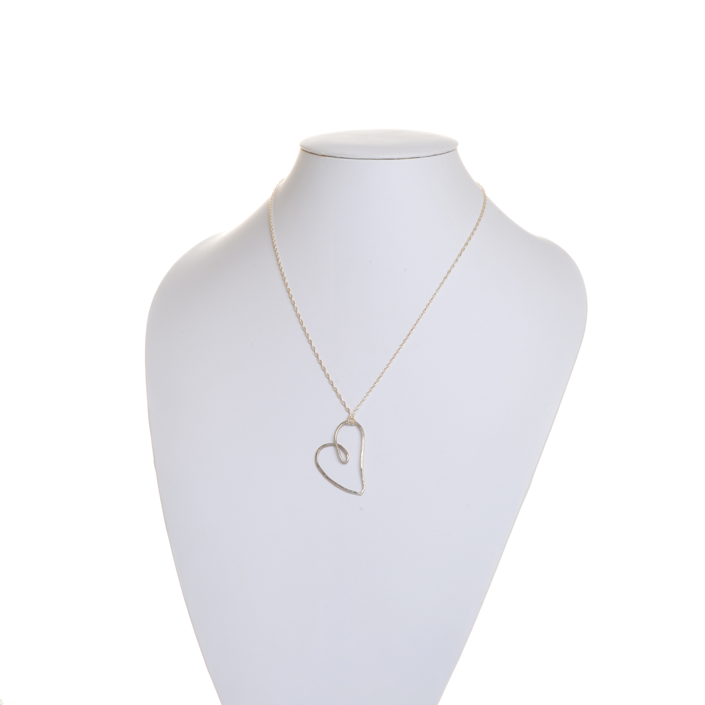 "Love and Friendship" Heart Necklace - Large - Image 2