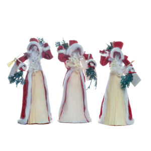 Father Christmas Corn Shuck Doll