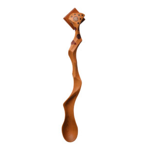 Aaron Iaquinto 2026, English elm, padauk, black walnut, brass, copper, silver, rare-earth magnet 19 ¾" x 2 5/8" x 1 ¼"