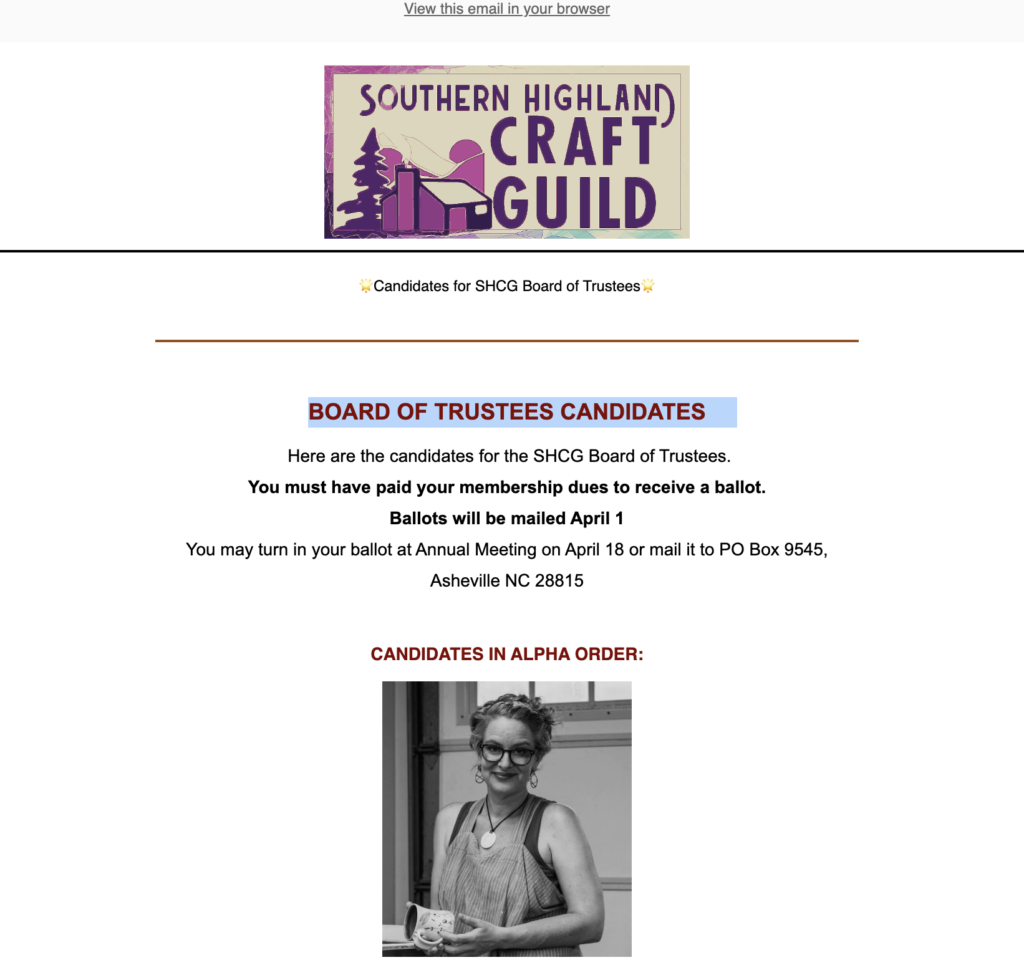 Board Candidates 2026