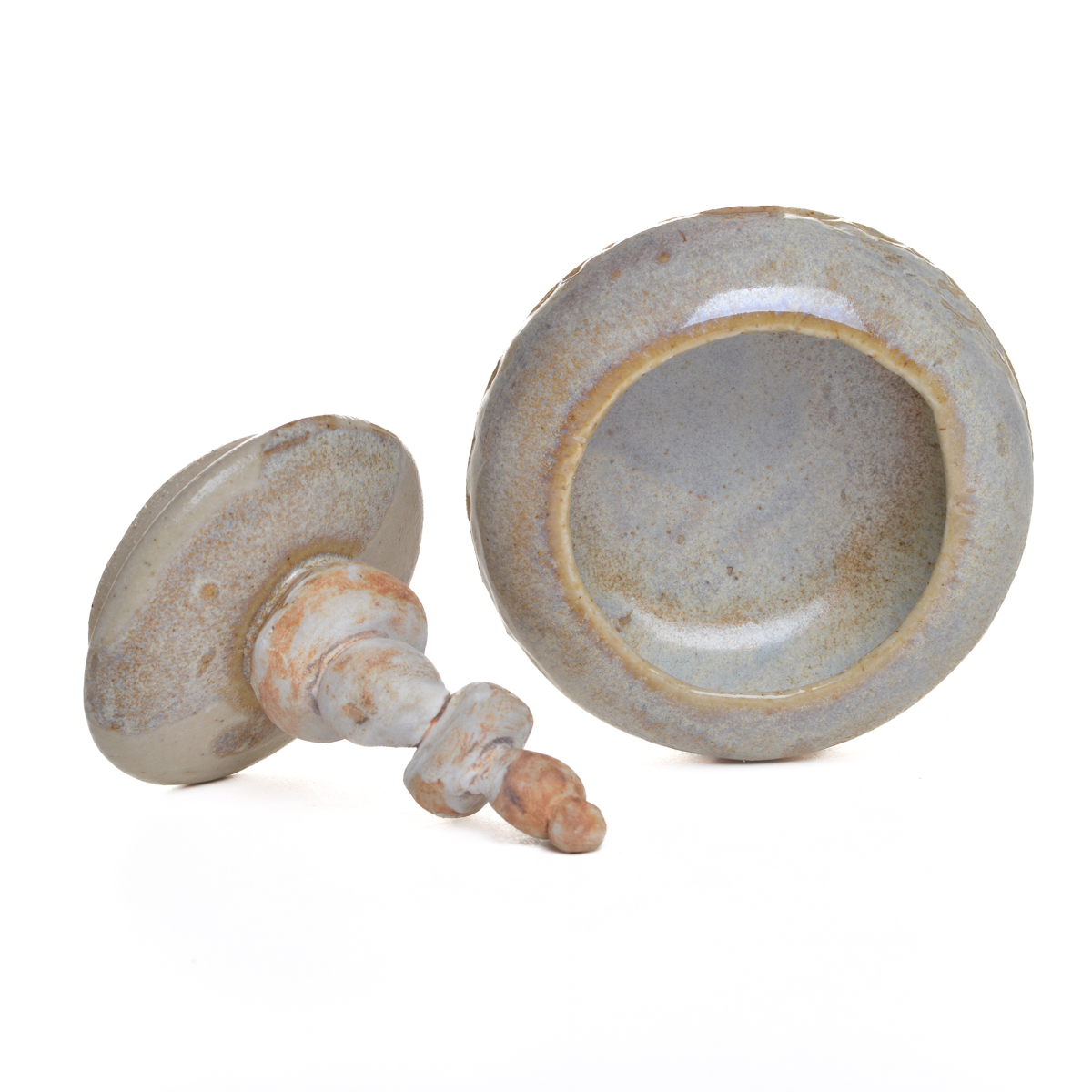 Stacked Stones Lidded Vessel - Image 4
