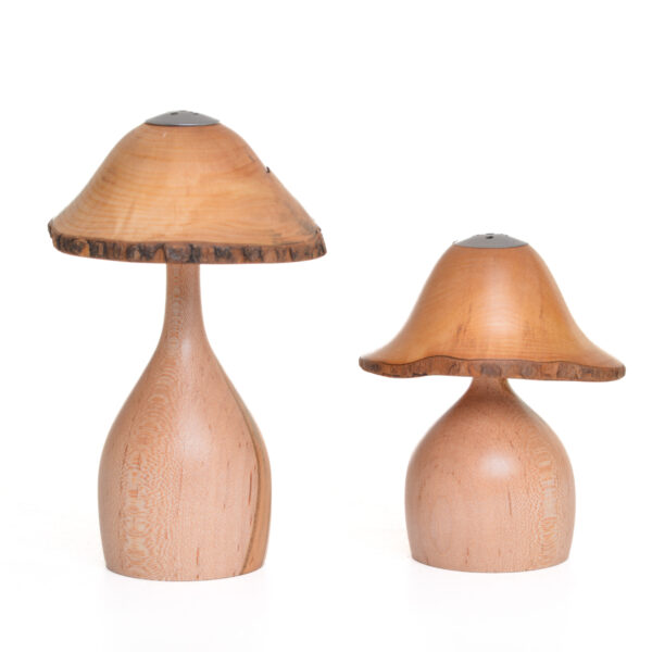 Mushroom Salt and Pepper Shakers – Rhododendron & Maple – Southern