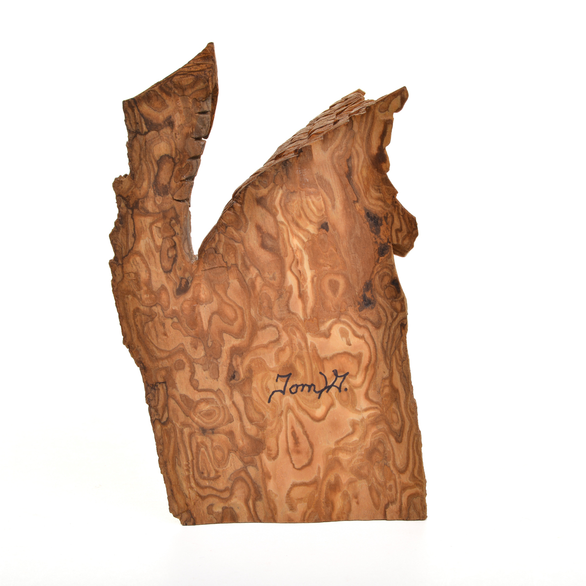 Cottonwood Bark Cottage - Wood Carving - Image 3