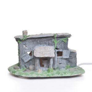 Rustic Ceramic House Nightlight