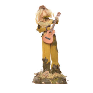Green Goddess with Guitar
