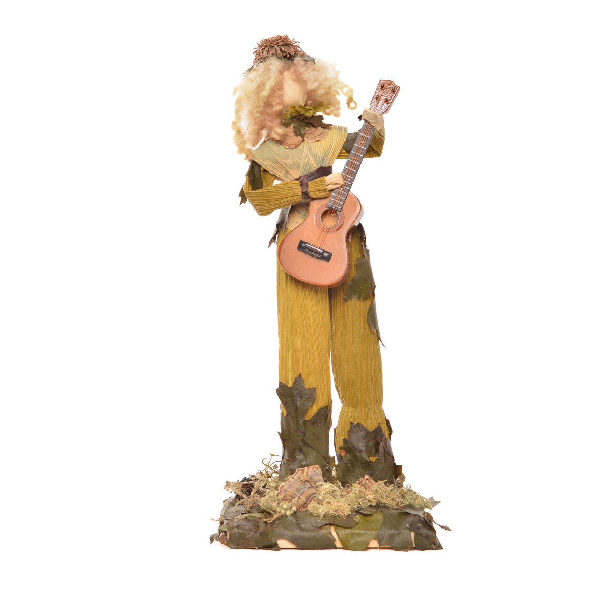 Green Goddess with Guitar