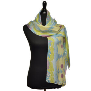 Marbled Silk Scarf - Any Season