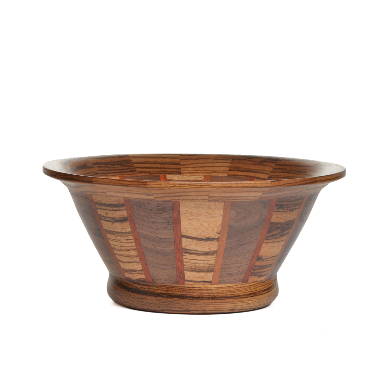 Segmented Wood Bowl #6026 - Image 2