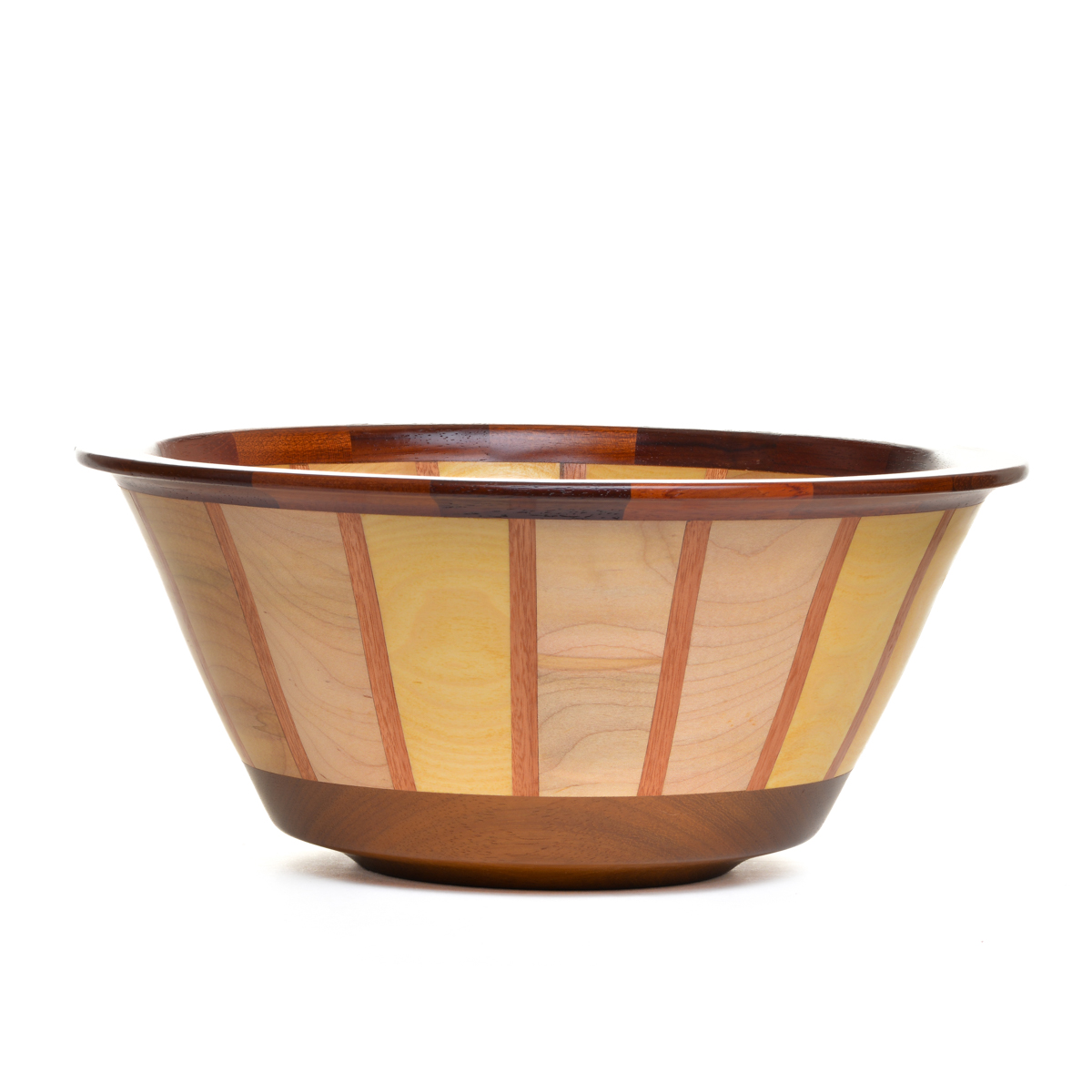 Segmented Wood Bowl #9084 - Image 2